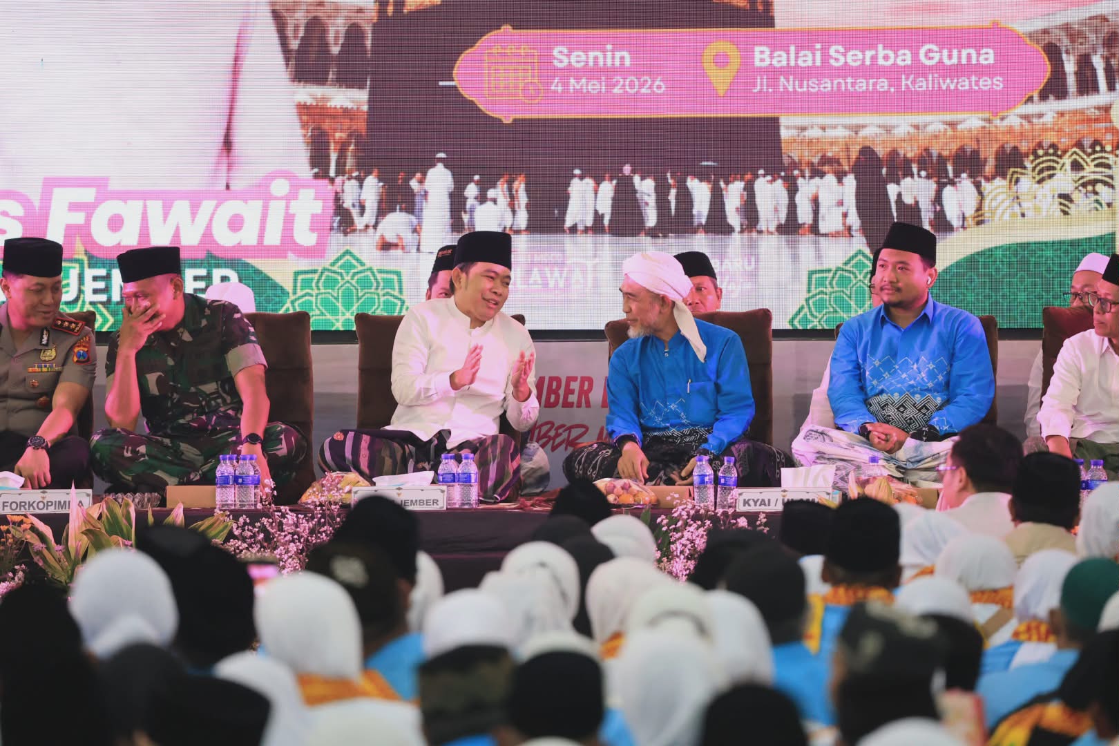 Gus Fawait Menyelenggarakan Doa Bersama dan Pelepasan Calon Jamaah Haji Kabupaten Jember