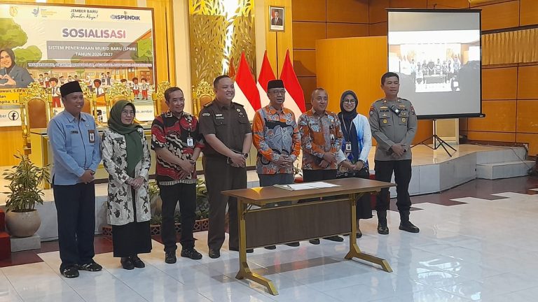 Dispendik Jember Sosialisasikan SPMB 2026 2027 Wujudkan Penerimaan Murid Baru yang Transparan dan Berkeadilan