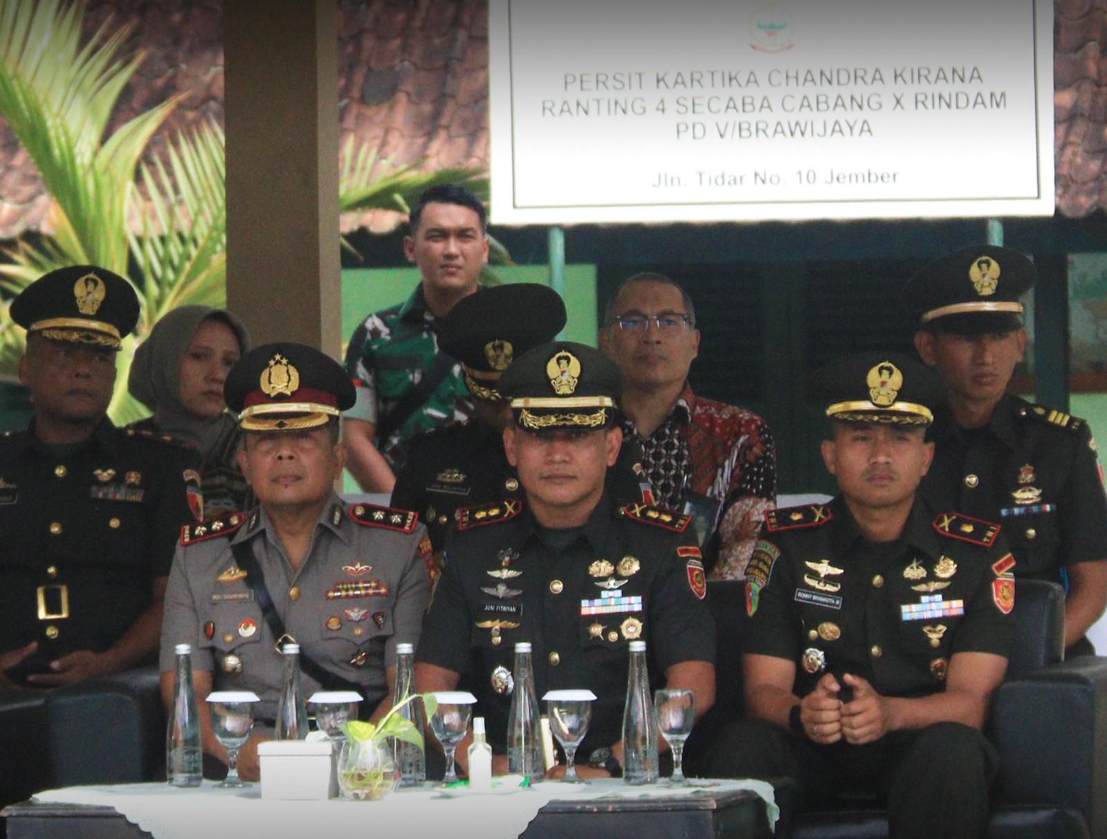 Danyonif 509/BY Kostrad Letkol Inf Juni Fitriyan, S.H., M.H.I., M.Han. Hadiri Penutupan Diktukba TNI AD Gel II Ta 2026
